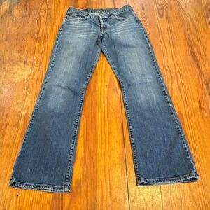 Lucky Brand Dungarees Classic Jeans Womens 6/28 Low Rise Boot Cut Made in USA